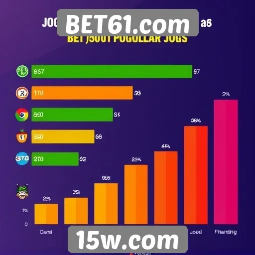 Estatísticas de jogos populares no BET61.com